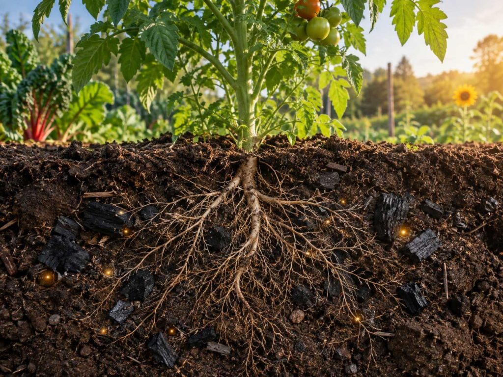 Biochar May Reduce Greenhouse Gas Emissions From Soil