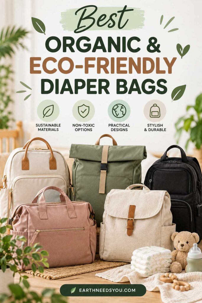 Best Organic Eco-Friendly Diaper Bags 