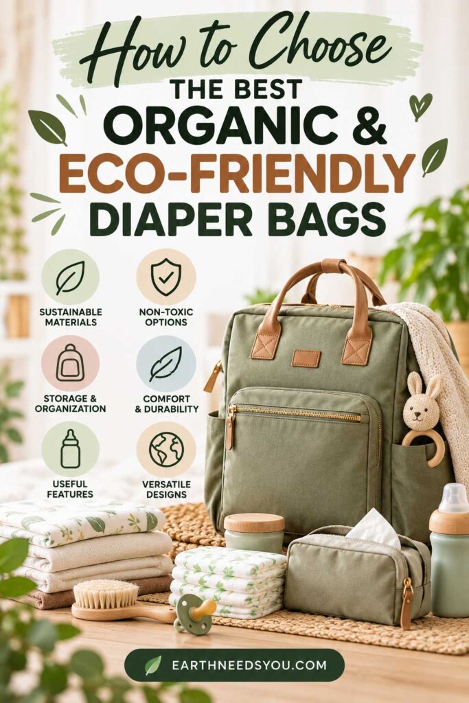 How to Chose Best Organic Eco-Friendly Diaper Bags 