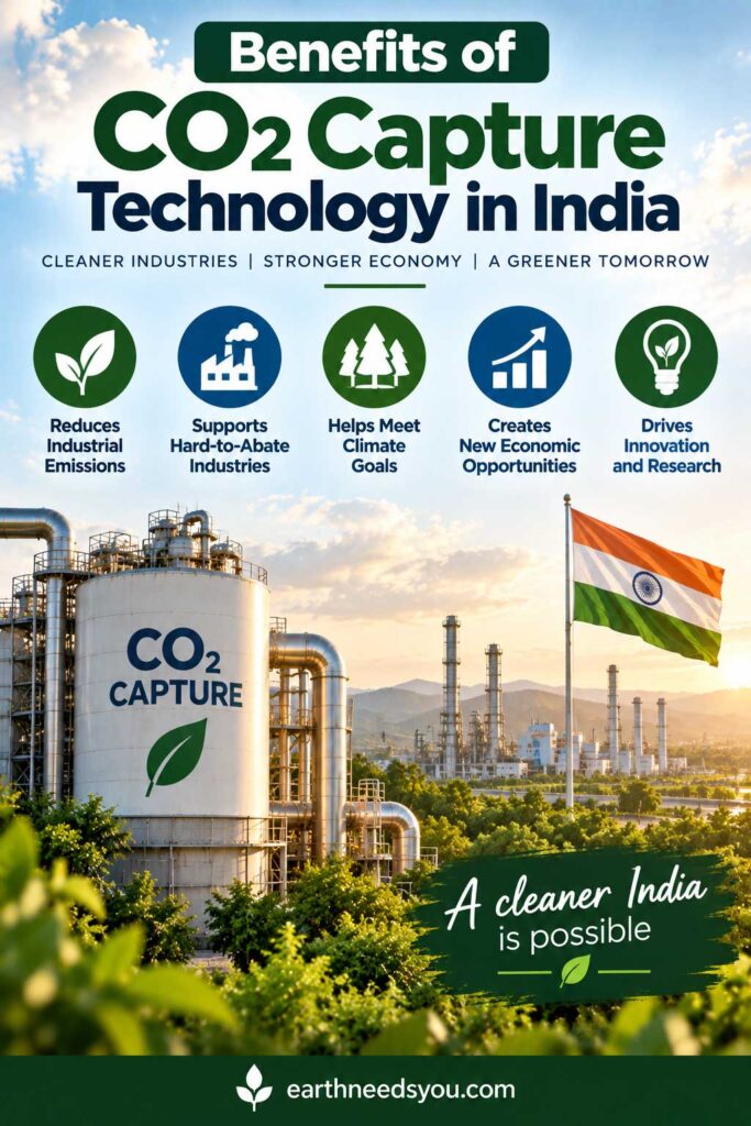 Benefits of CO2 Capture Technology in India