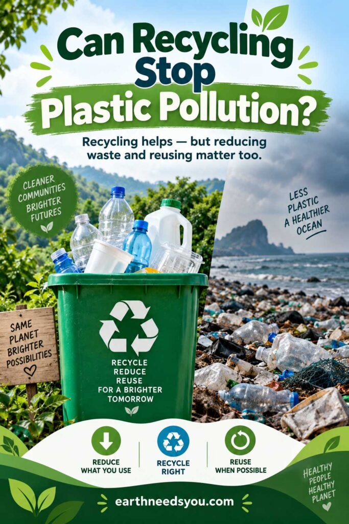 Can Recycling Stop Plastic Pollution
