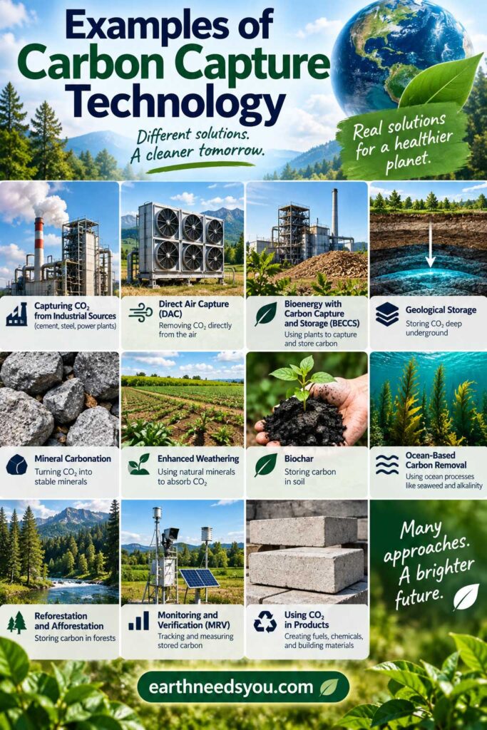 Carbon Capture Technology Infographic