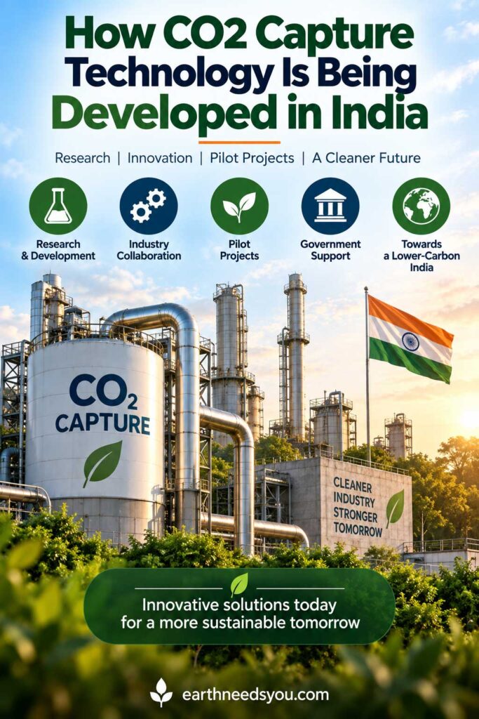 How CO2 Capture Technology Is Being Developed in India