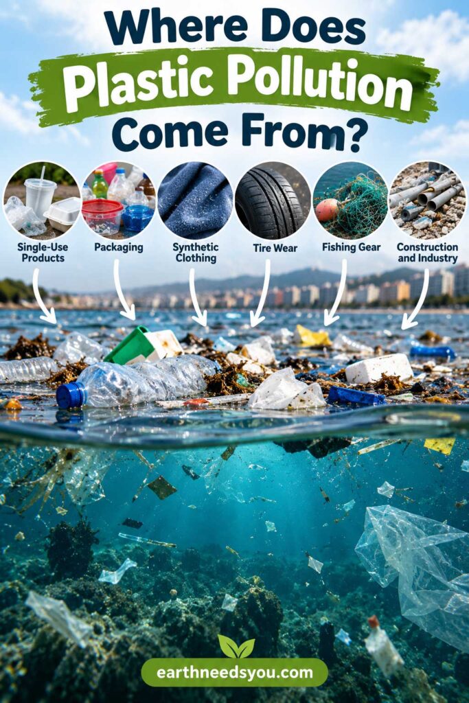 Where Does Plastic Pollution Come From