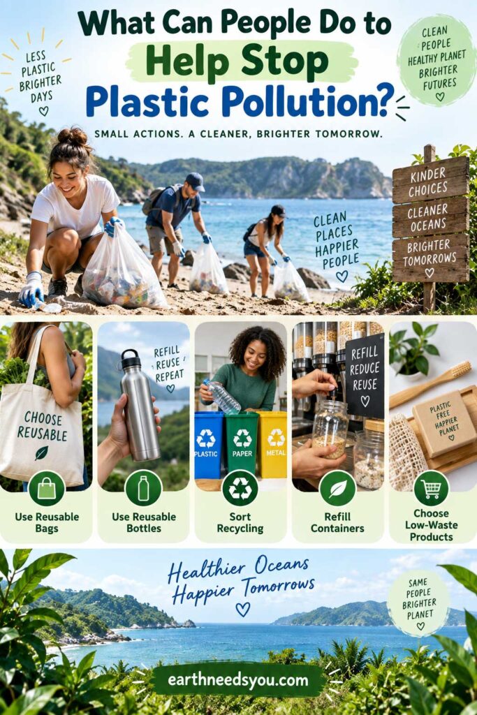 how to stop plastic pollution
