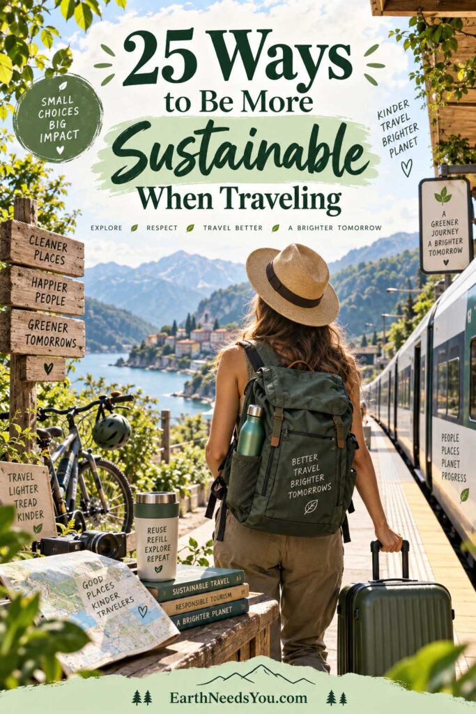 25 Ways to Sustainable Travel