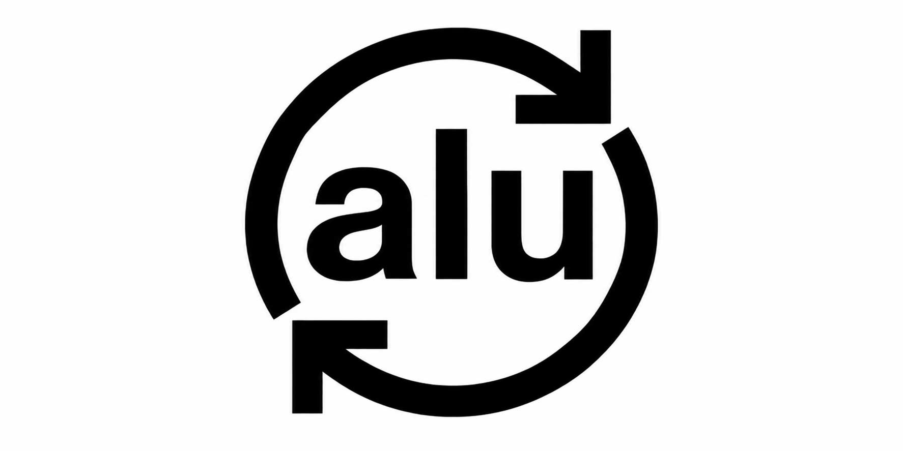 Aluminum recycling symbol