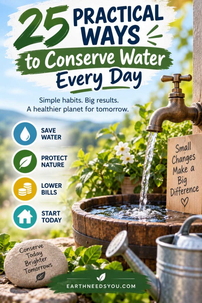 Practical Ways to Conserve Water Every Day