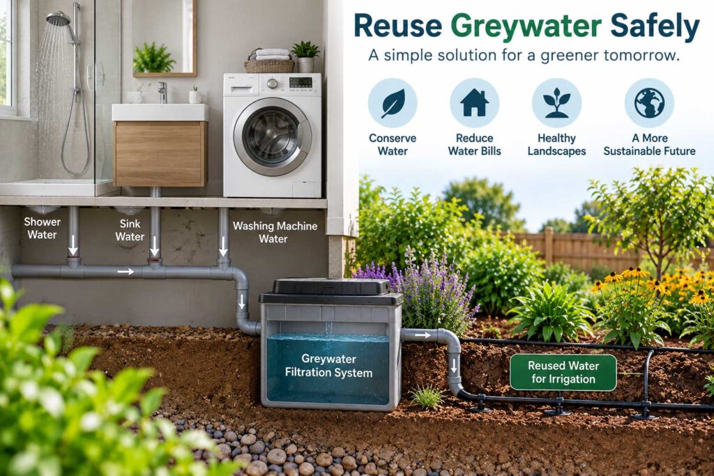 Reuse Greywater for Greener Gardens