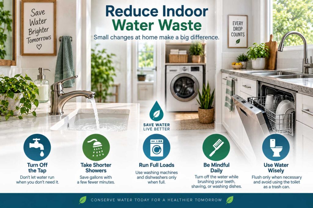 best water preservation methods and water saving tips