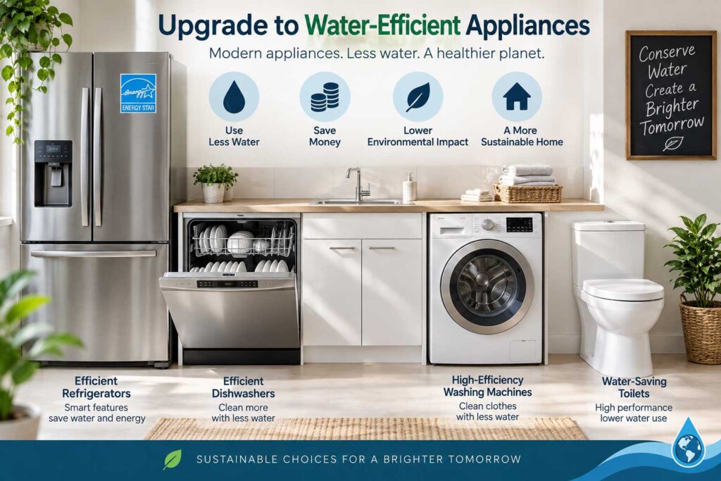 save water at home Water-Efficient Appliances for a Sustainable Home