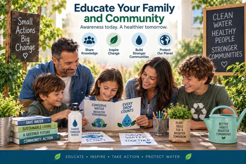techniques to preserve water at home