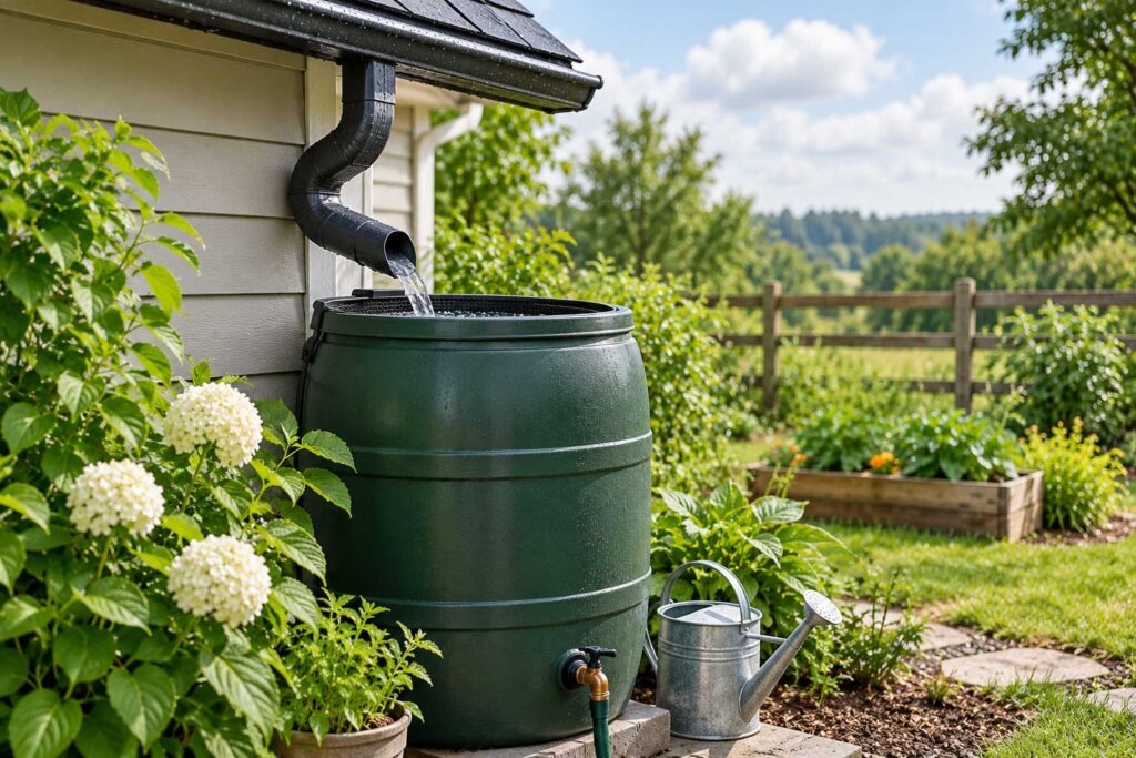 ways to preserve water Eco-Friendly Rainwater Harvesting Garden