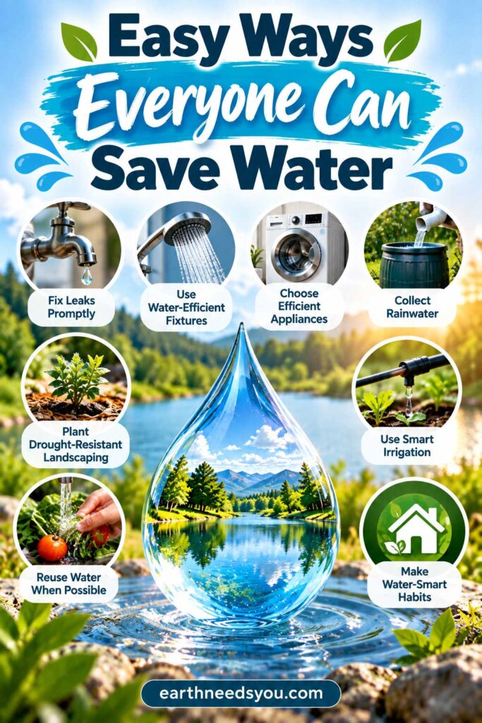 Easy Ways to Save Water