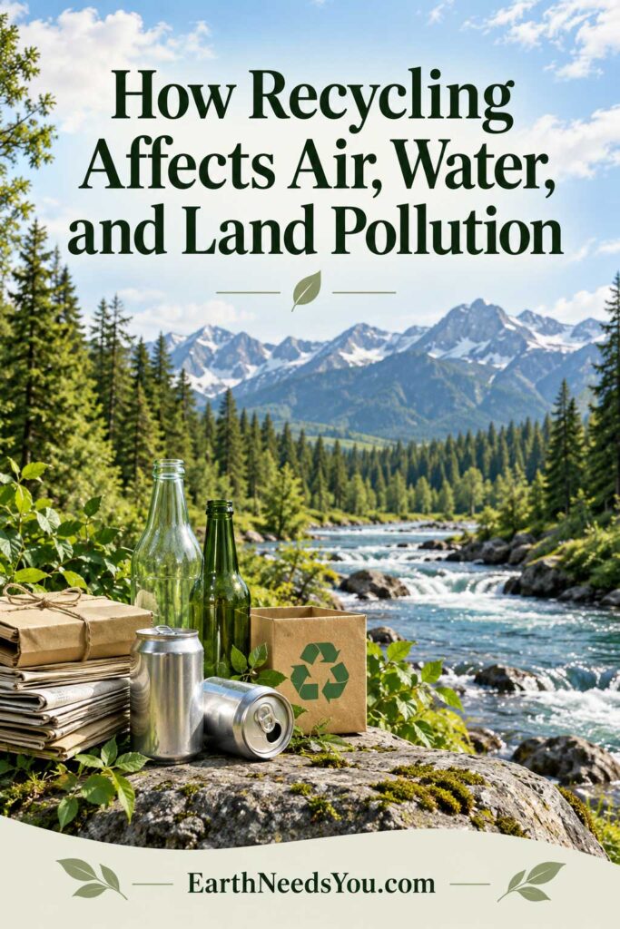 how recycling reduces air pollution