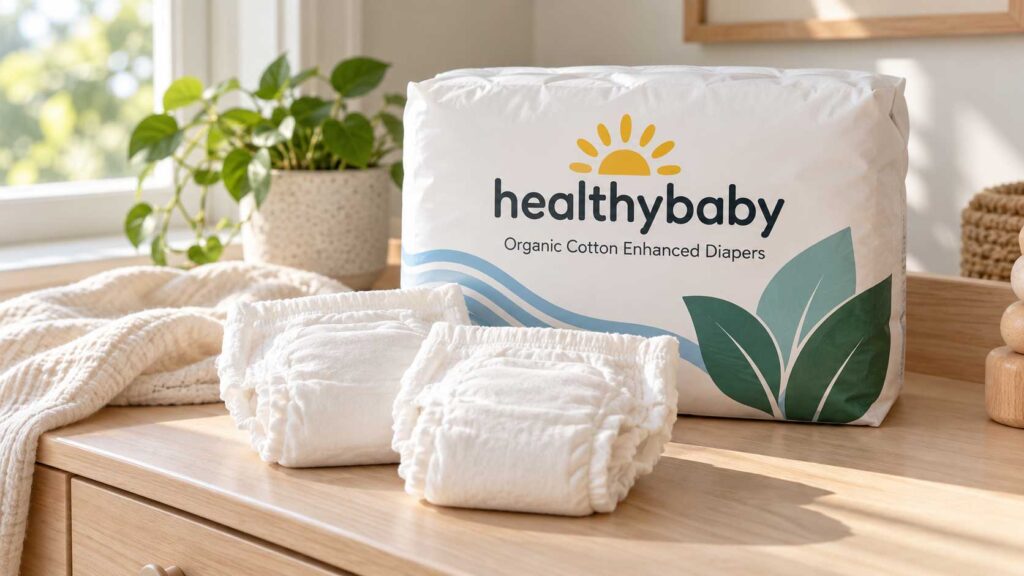 HealthyBaby organic cotton diapers