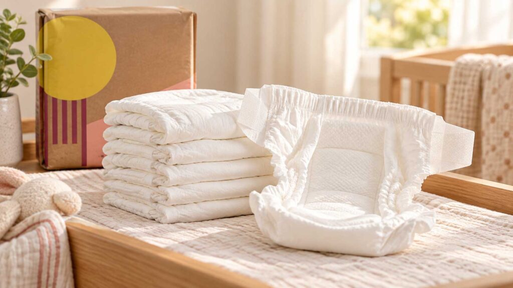 Nest Chlorine-Free Baby Diapers
