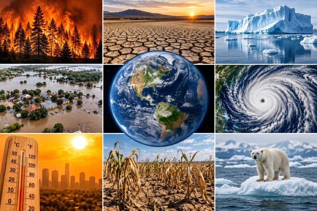 Climate Change signs