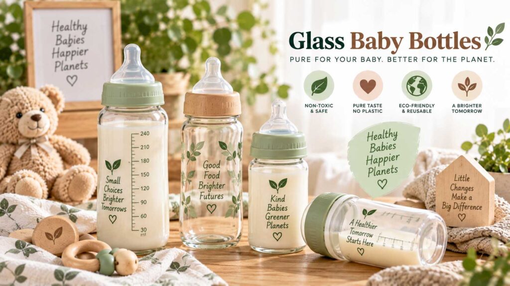 Eco-Friendly Glass Baby Bottles