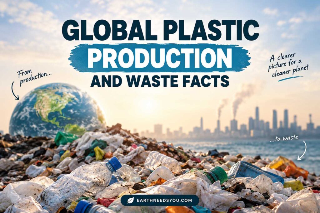 Global Plastic Production and Waste Facts