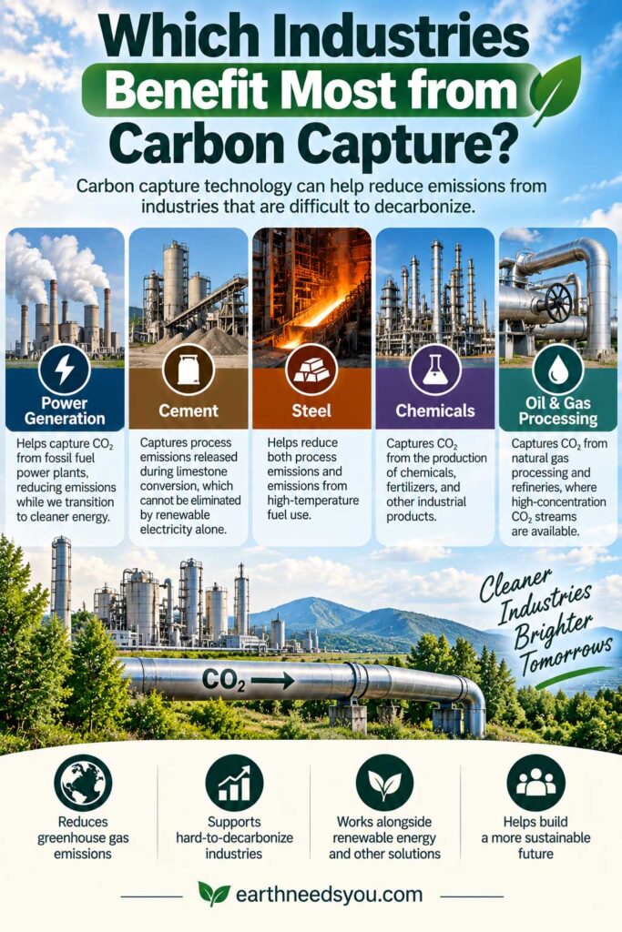 Industries Benefiting from Carbon Capture