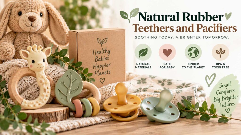 Natural Rubber Baby Essentials eco baby gifts