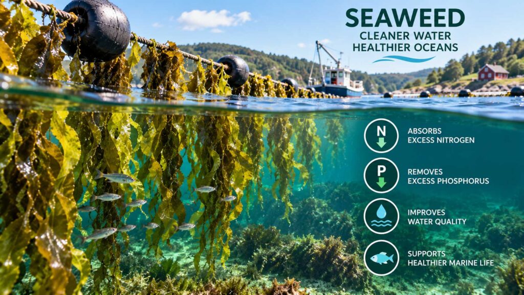 10 Amazing Uses of Seaweed for a Sustainable Future 14 Seaweed Can Help Remove Excess Nutrients From Water