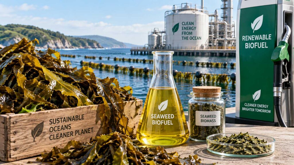 10 Amazing Uses of Seaweed for a Sustainable Future 11 Seaweed to Sustainable Biofuel