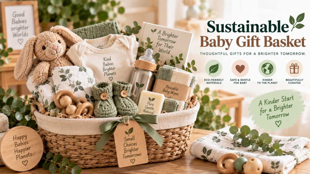Sustainable Baby Gift Basket