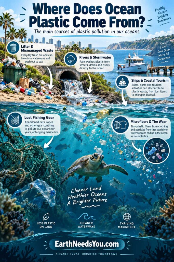 Where Ocean Plastic Comes From