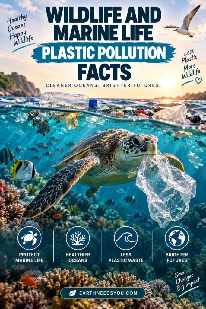 Wildlife and Marine Life Plastic Pollution Facts