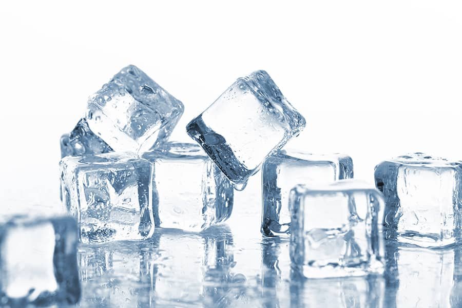 reuse ice cubes